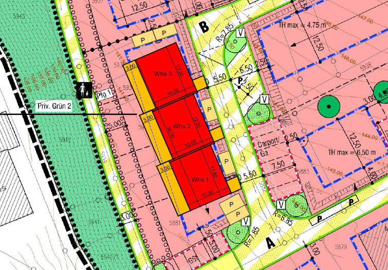 Wohngebiet Wolfsacker Eberbach
